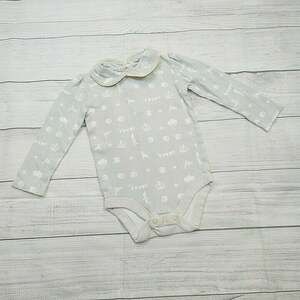 18/24m Baby Boden Peter Pan Collar Bodysuit